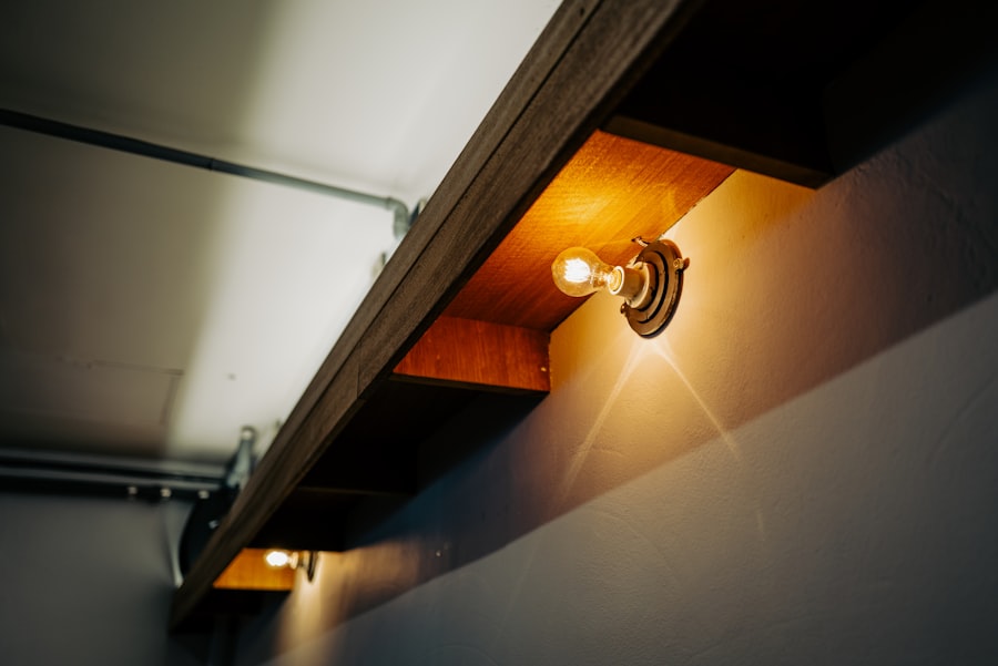 Photo sustainable kitchen lighting